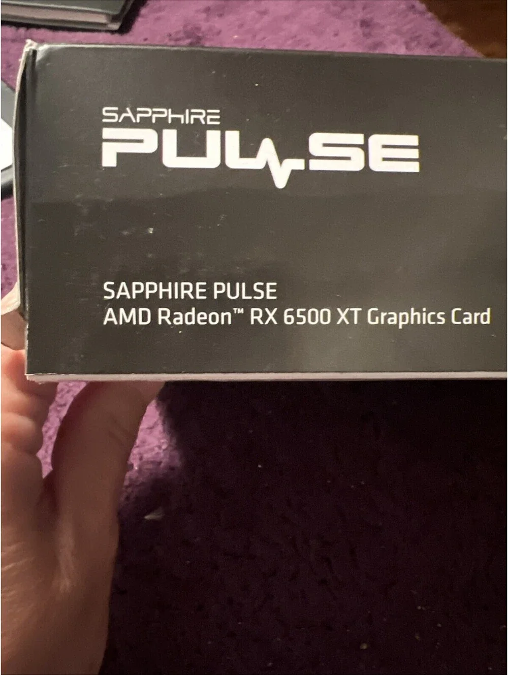 SAPPHIRE PULSE AMD Radeon RX 6500 XT 4GB GDDR6 RDNA2 PCIe 4.0 ATX Video Card GPU